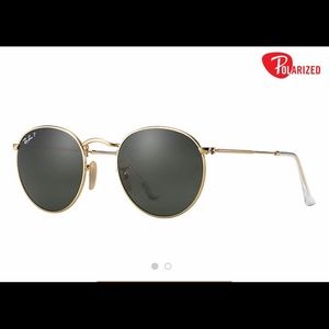 RayBan Round Metal Polarized